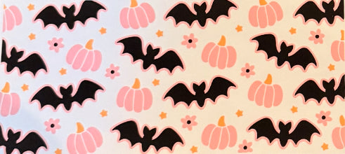 Bats & Pumpkins Decal