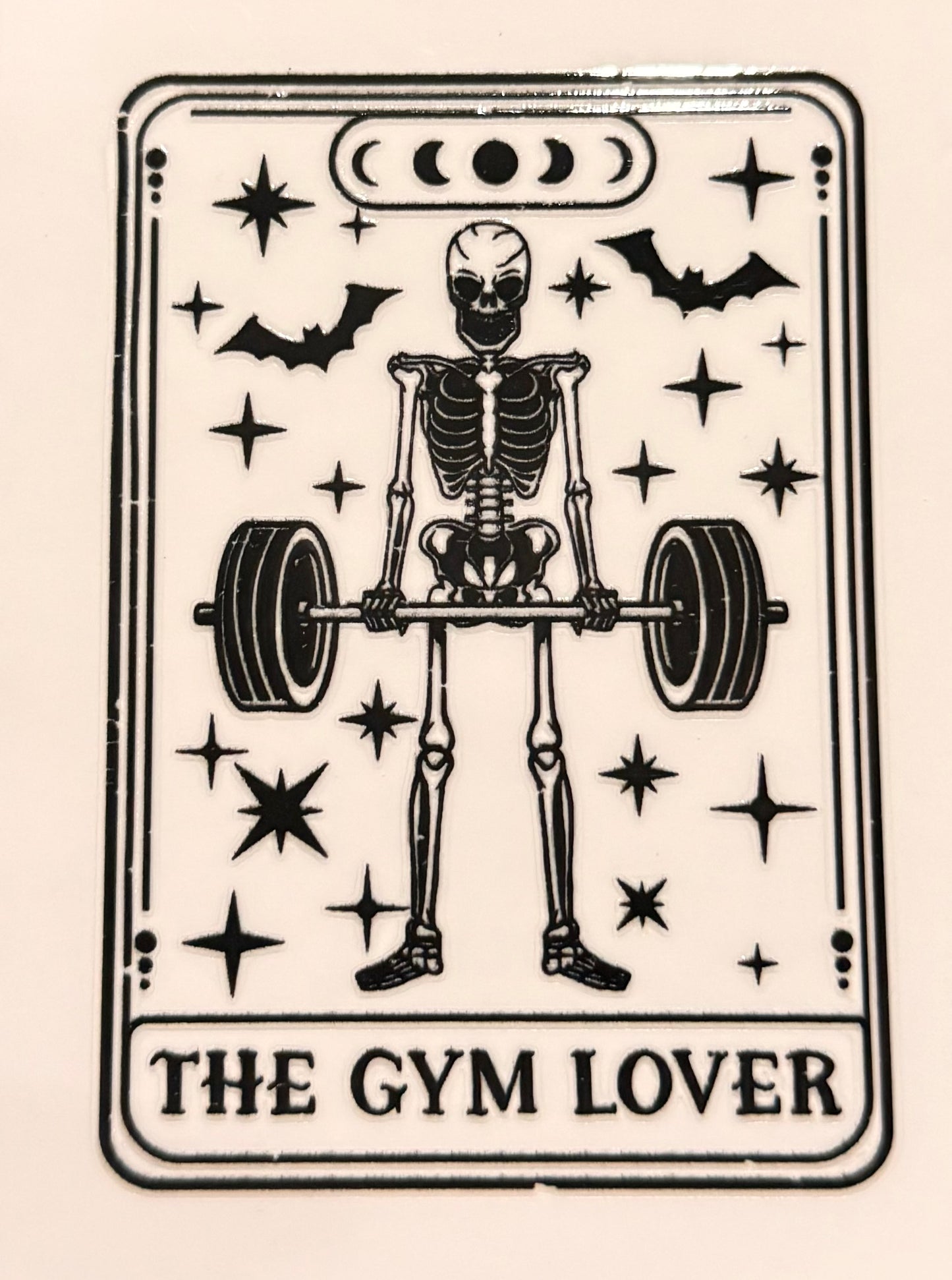 The gym lover decal