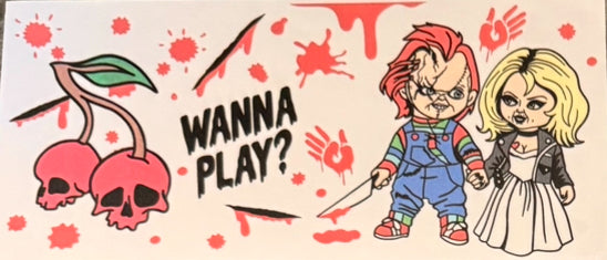 Wanna play decal