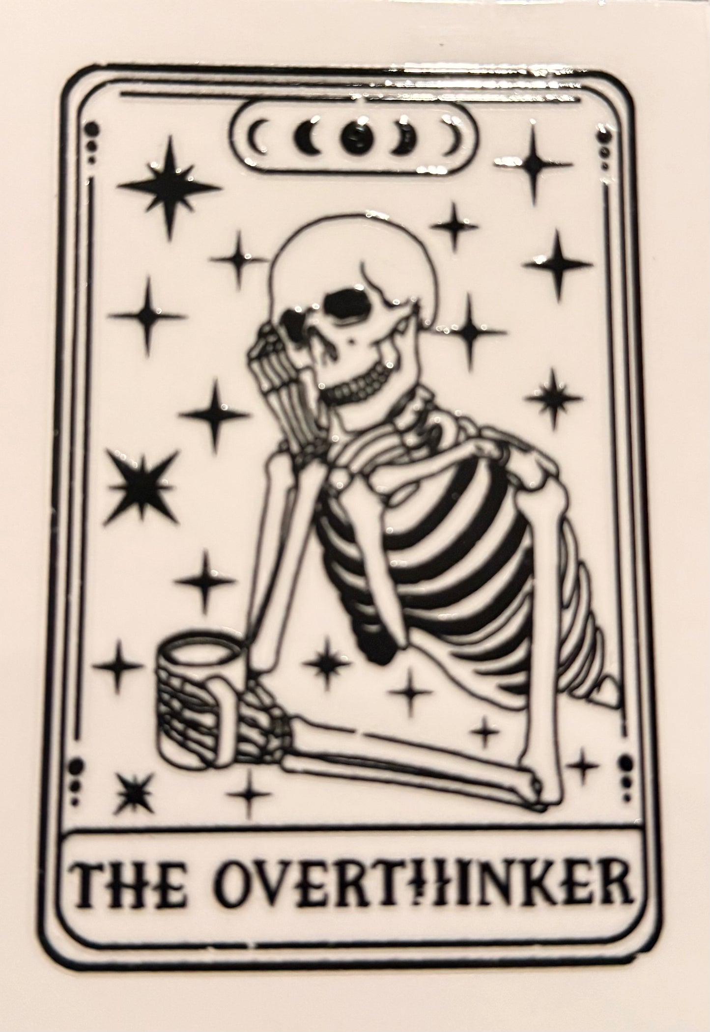 The overthinker decal