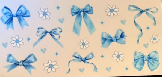 Blue bows