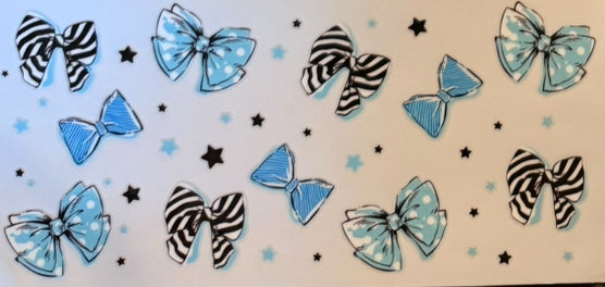 Blue bows