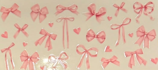 Pink bows
