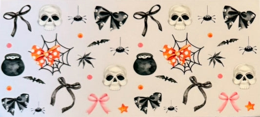 Spooky bows 3 decal