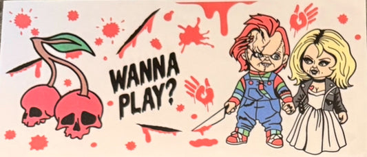 Wanna play decal