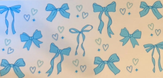 Blue bows