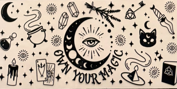 Own your magic decal