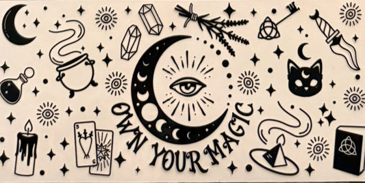 Own your magic decal