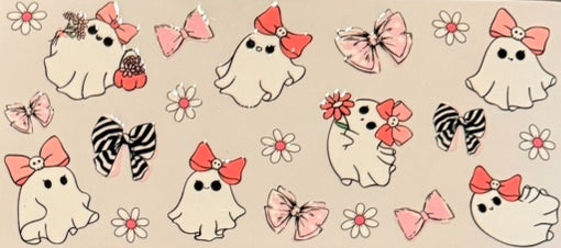 Daisy ghost decal