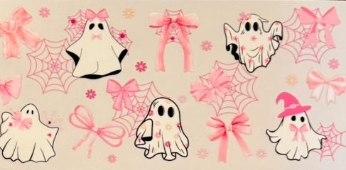Bows n’ ghosts decal