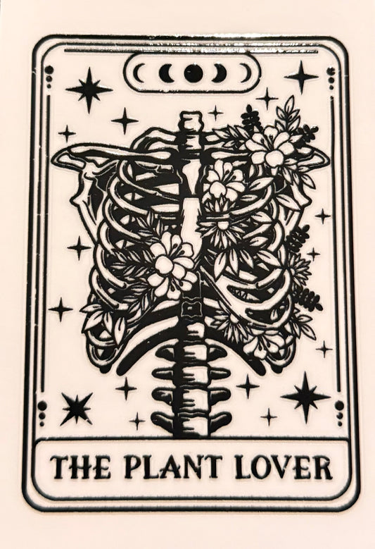 The plant lover decal