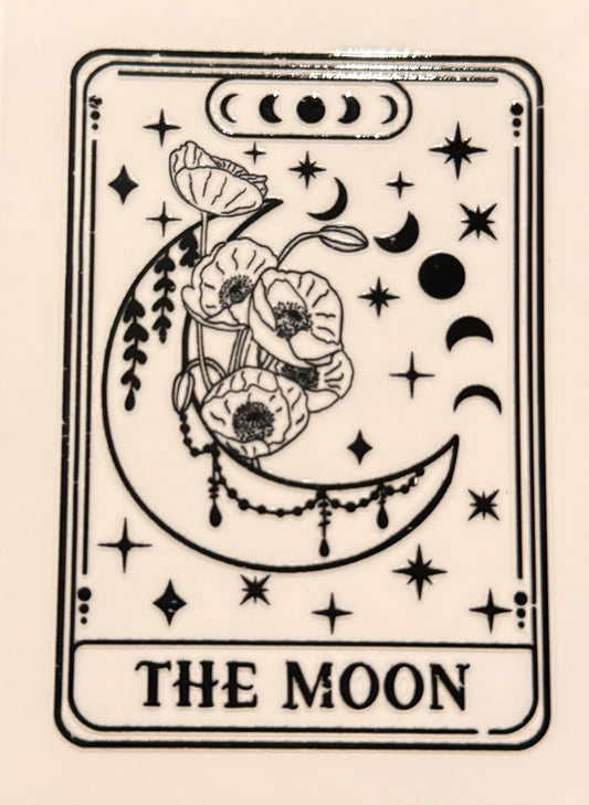 The moon decal